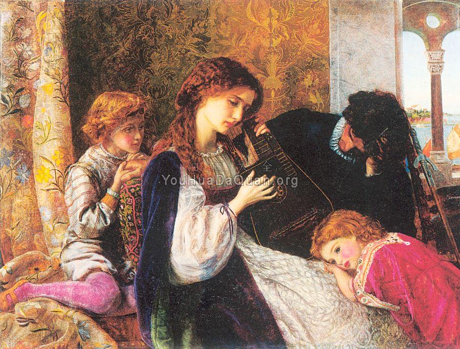 A Music Party - 亚瑟·休斯